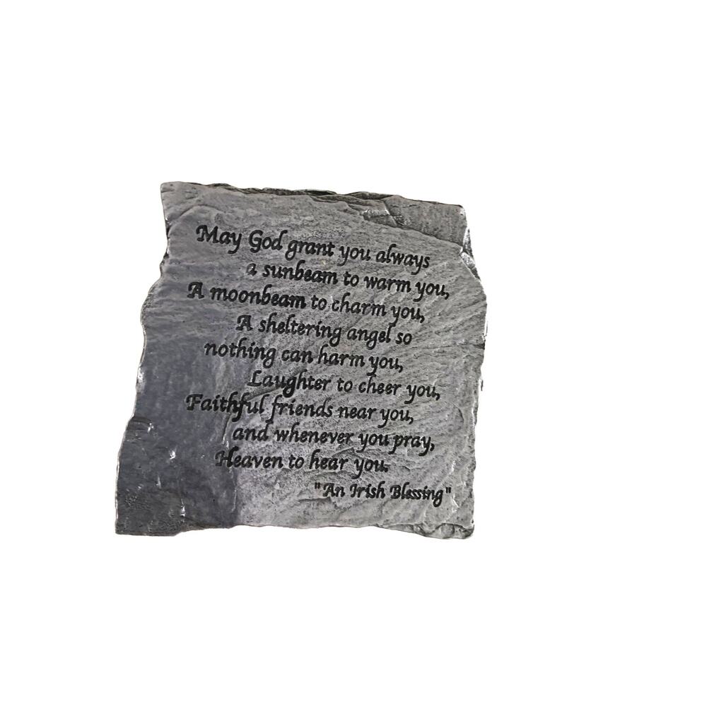 Free Standing Metal Irish Blessing by Cathedral Arts USA